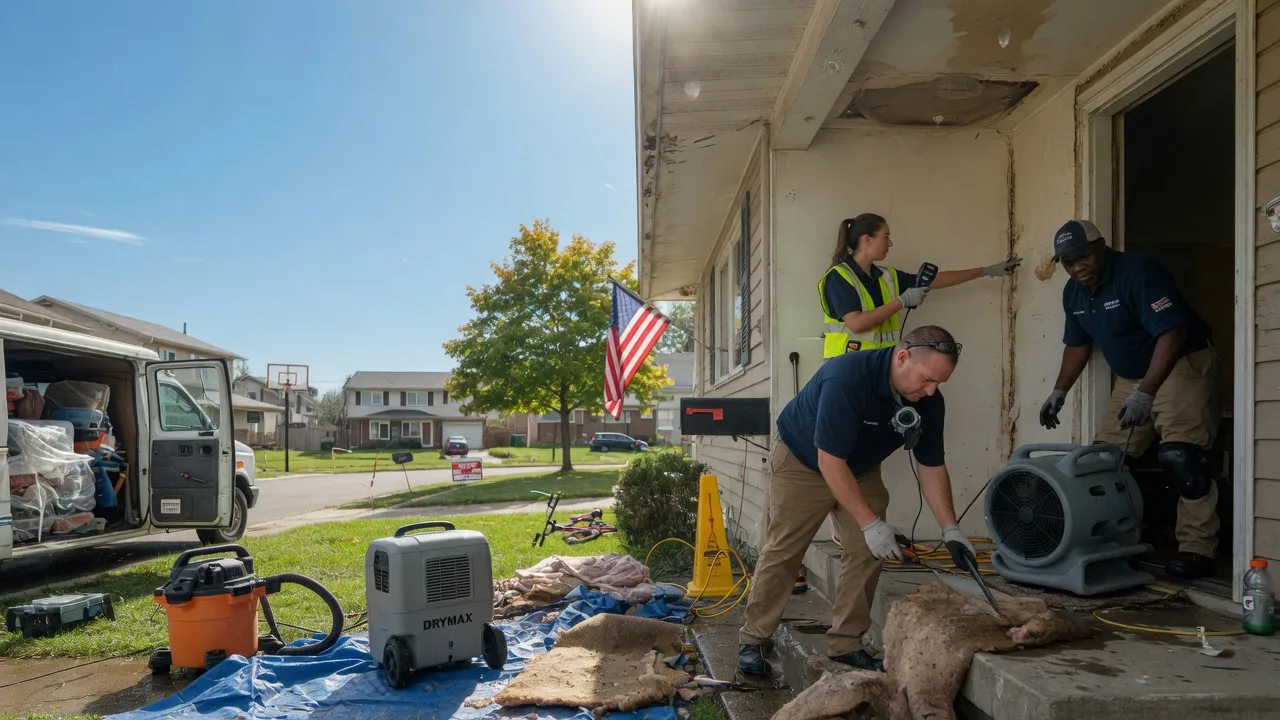 Water Damage Restoration in Scott Air Force Base, IL near me